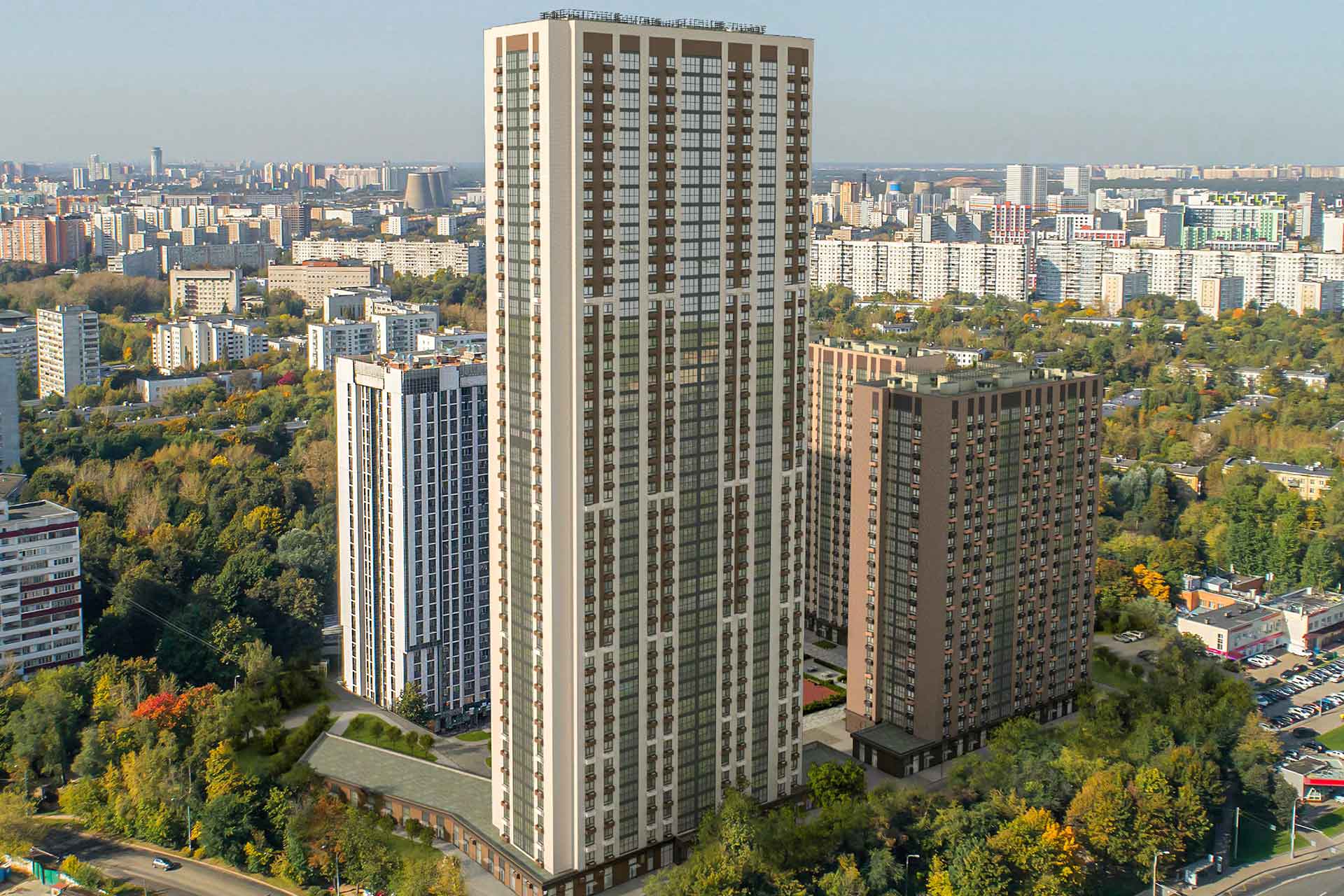 Жилой комплекс на Дмитровском шоссе